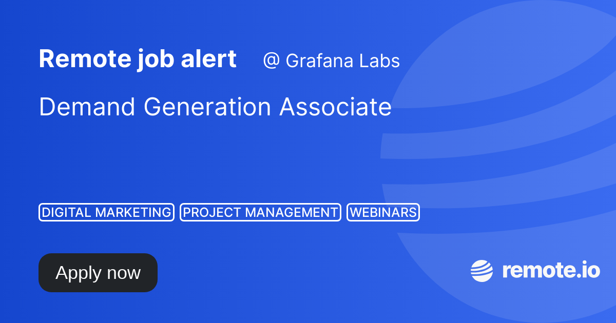 Demand Generation Associate remote.io