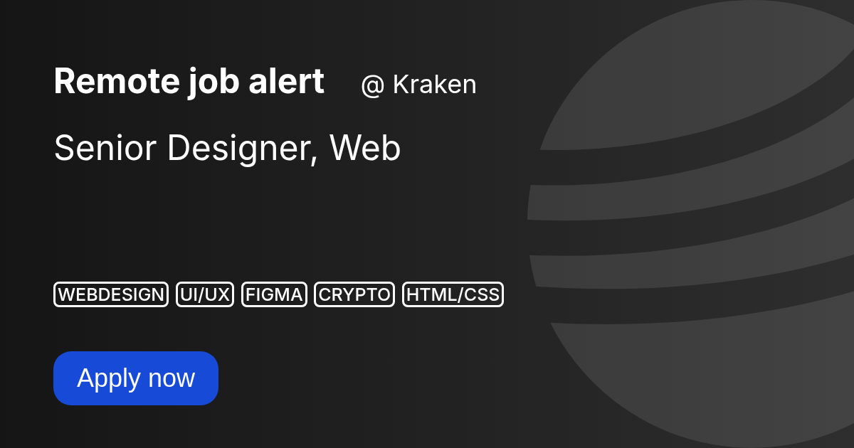 Senior Designer, Web | remote.io