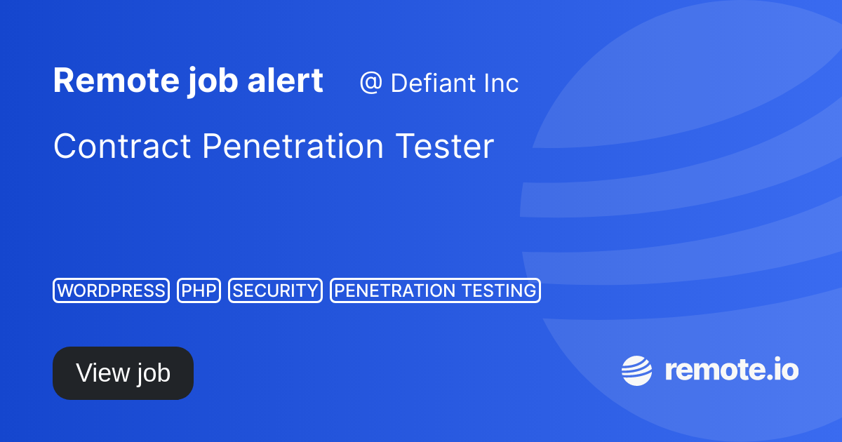 Contract Tester remote.io